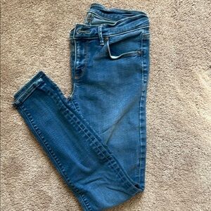 LAST CHANCE Blue Denim Skinny Jeans